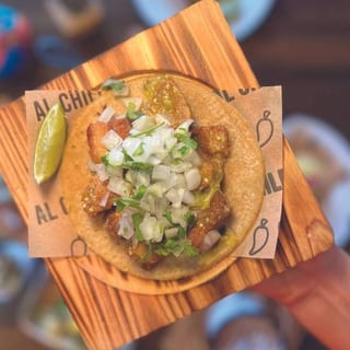 Chicharron En Salsa Verde (3 Per Order)